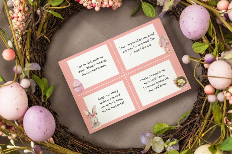 Oster-Schnitzeljagd-Ostern Indoor-Schatzsuche-Spiel für Kinder, 12