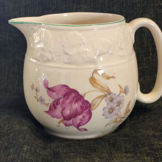Vintage Milk Jug C1950s Etsy