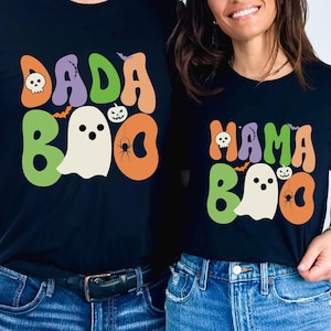 Personalized Boo Mama Boo Daddy Little Boo Big Boo Shirt, Custom Boo Family Halloween Shirts, Halloween Matching Family, Spooky Family Gift