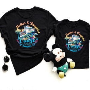 Moeder en dochter cruise samen herinneringen maken Shirts, moeder-dochterreis, moeder en dochter matchen, Moederdagcadeau, cruisevakantie-shirt