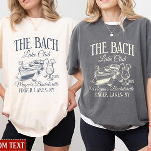 Personalized Boat Bachelorette, Mountain Bach, Camp Themed Bachelorette Shirt, Lake Bridal Party Tees, Camping Bachelorette, Camping Shirts