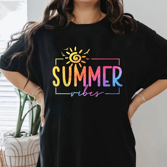 Summer Vibes Shirt, Funny Summer Tee, Summer Vacation Shirts, Beach shirts, Beach Lover Tshirt, Gift for Beach Lover, Vacation Trip T-Shirt