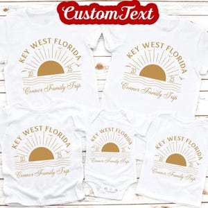 Custom Family Summer Vacation Beach Shirt, Beach Crew Shirts, Family Vacation Matching TShirt, Summer Family Matching T-shirts, Family Gift