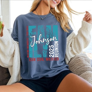 Personalized Family Reunion Shirts, Custom Family Reunion Shirt, 2025 Family Reunion Shirts, Group Family Reunion Tee, Family Vacation Shirt