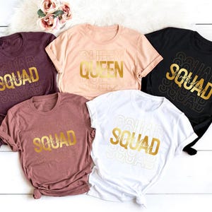 Custom Birthday Queen Birthday Squad Shirt, Birthday Crew Shirt for Woman, Birthday Group Shirts, Birthday Party T-shirt, Gift for Her
