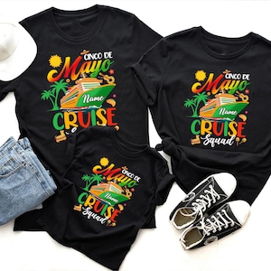 Shirt Cinco De Mayo Cruise Squad, T-shirt Cinco De Mayo Trip, T-shirt Mexicaanse feest, T-shirt Mexicaanse vakantie, T-shirt Cruise 2025, T-shirt Mexicaans festival