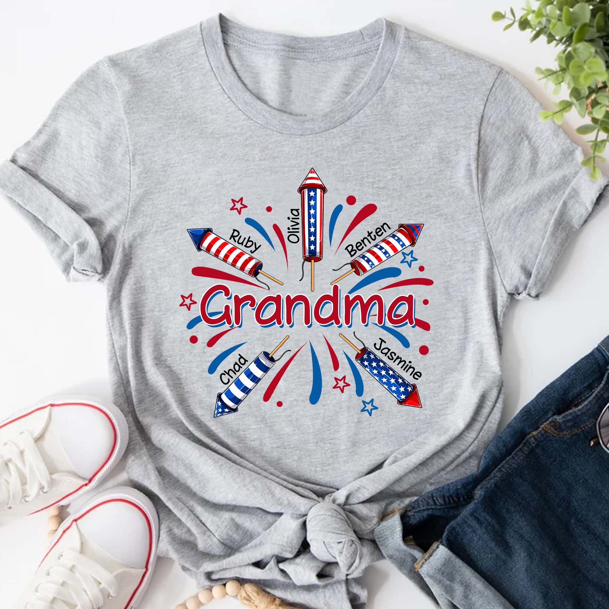SoGoodKids Retro USA Pocket T-Shirt - Minimalist Vintage Style For 4th Of July & Memorial Day (Navy) - View #9