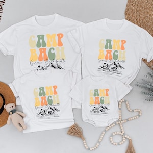 Personalized Camp Bachelorette Shirt, Custom Camping Bachelorette Party Shirts, Bachelorette Gifts, Bridal party Shirts Bachelorette Weekend