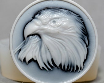 Cupcake polymer clay chocolate resin fimo mold EAGLE cameo  SILICONE MOULD