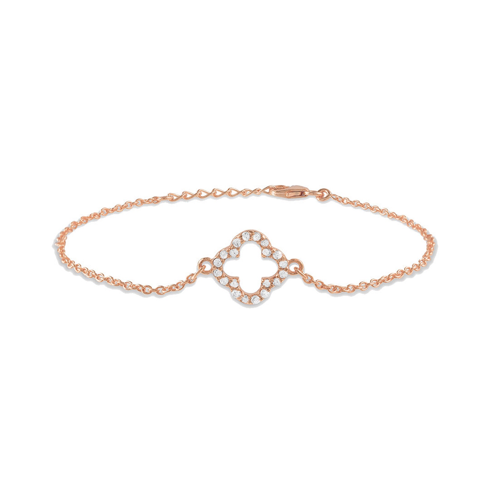 Maisie | Women’s Dainty Clover Bracelet