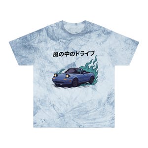 マツダ ミアータ NA Tシャツ | カラーブラスト MX-5 Tシャツ | ポップアップヘッドライト JDMアパレル