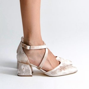 White velvet heels shop