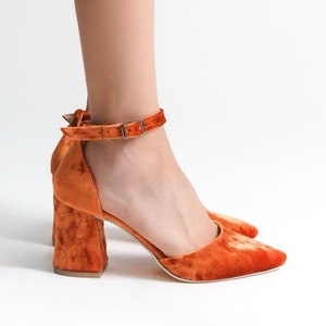 Orange heels ireland sales