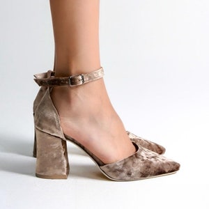 Light brown block heels hotsell