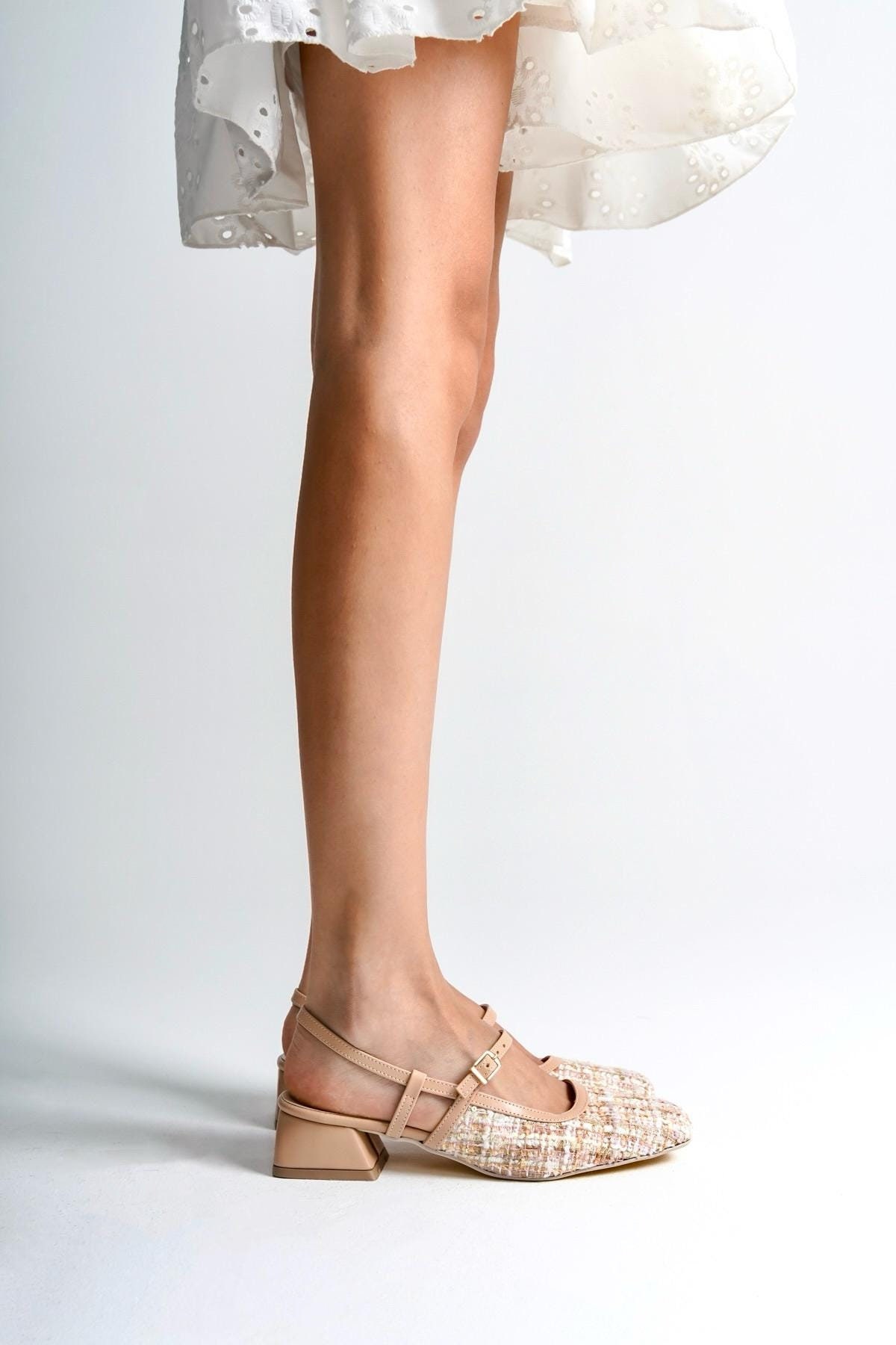 新品Lolita Flats Cream Cream White Lolita Flats Cream White| inooknit