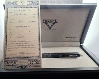 Pluma Estilográfica Visconti Versailles Noblesse Oblige