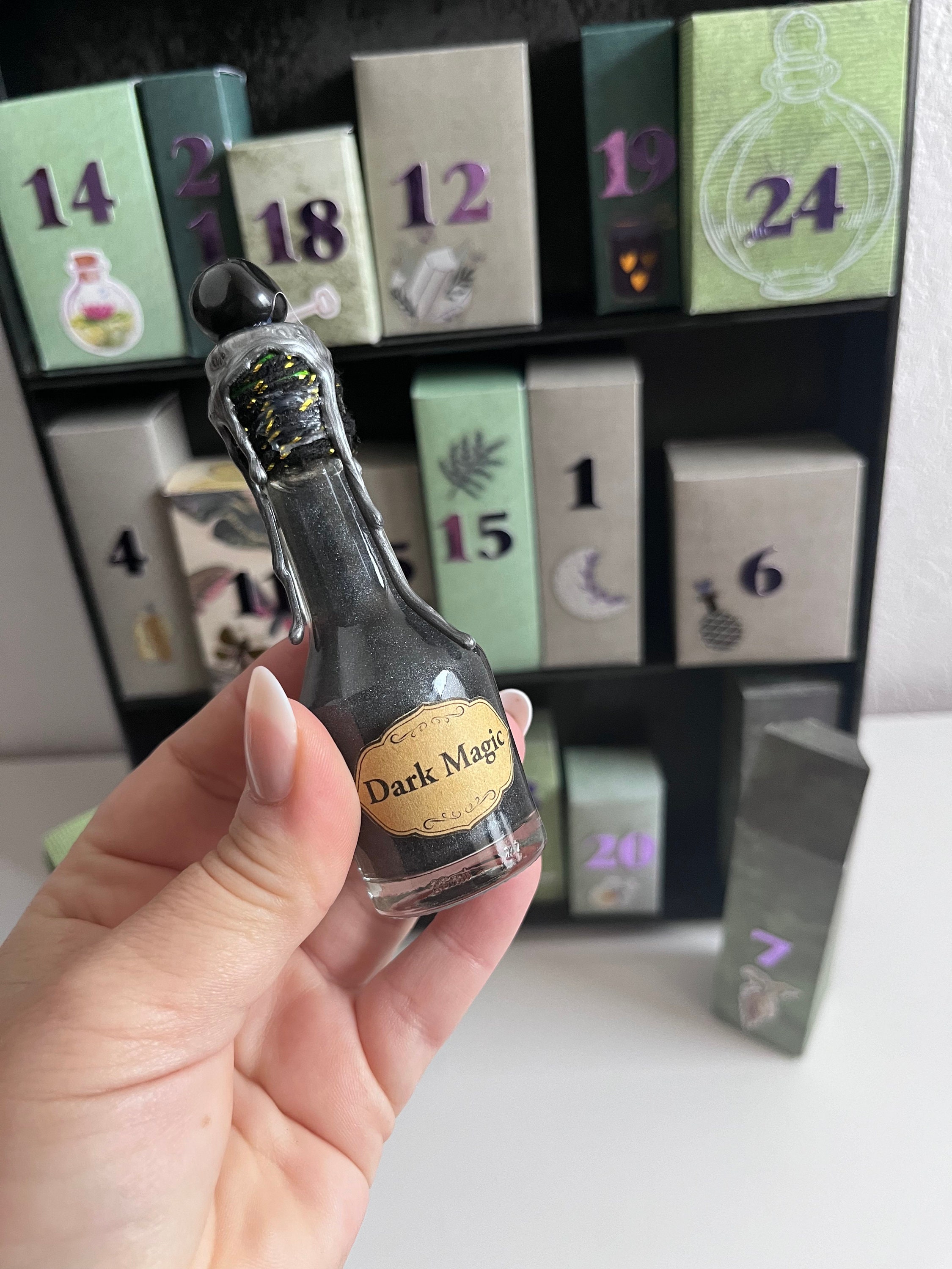 Magic Potion Advent Calendar filled Glass Magic Potion Calendar Small  Storage Cabinet 24 Doors Magic Magic Magic Potion Set - Etsy