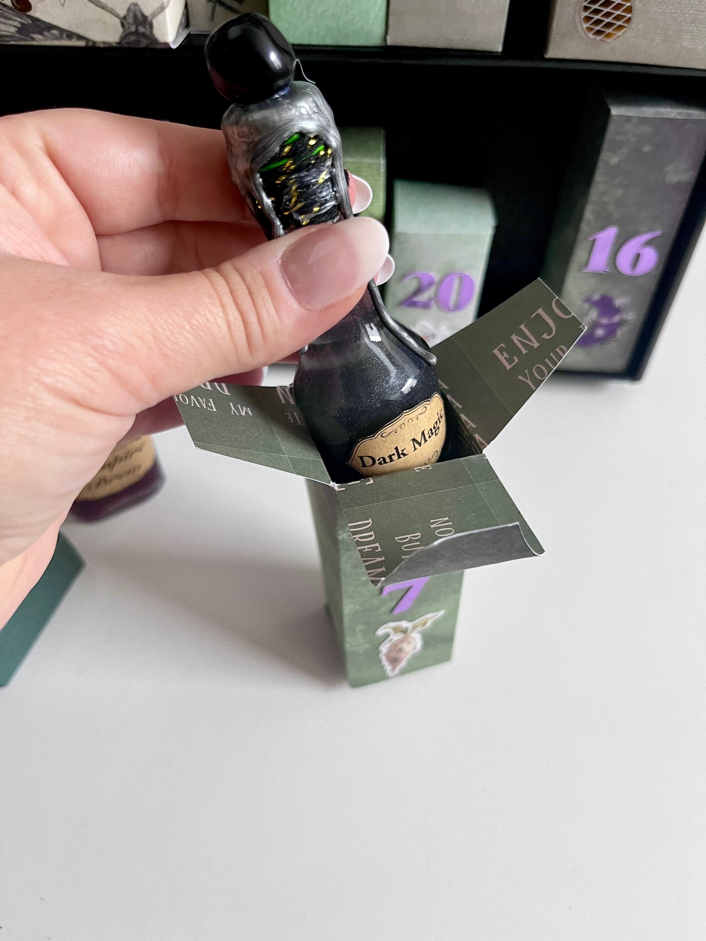 Magic Potion Advent Calendar filled Glass Magic Potion Calendar Small  Storage Cabinet 24 Doors Magic Magic Magic Potion Set - Etsy