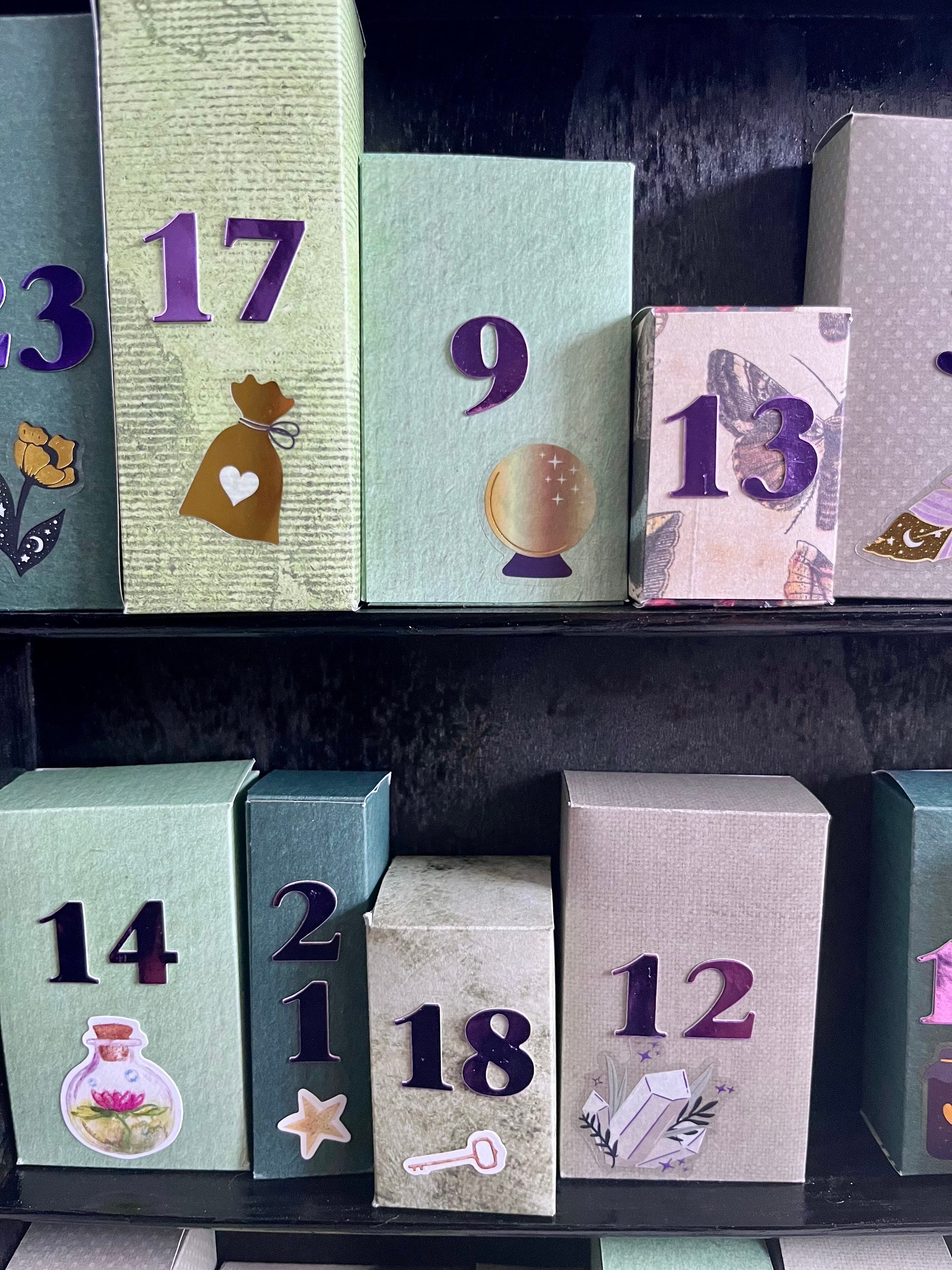 Magic Potion Advent Calendar filled Glass Magic Potion Calendar Small  Storage Cabinet 24 Doors Magic Magic Magic Potion Set - Etsy