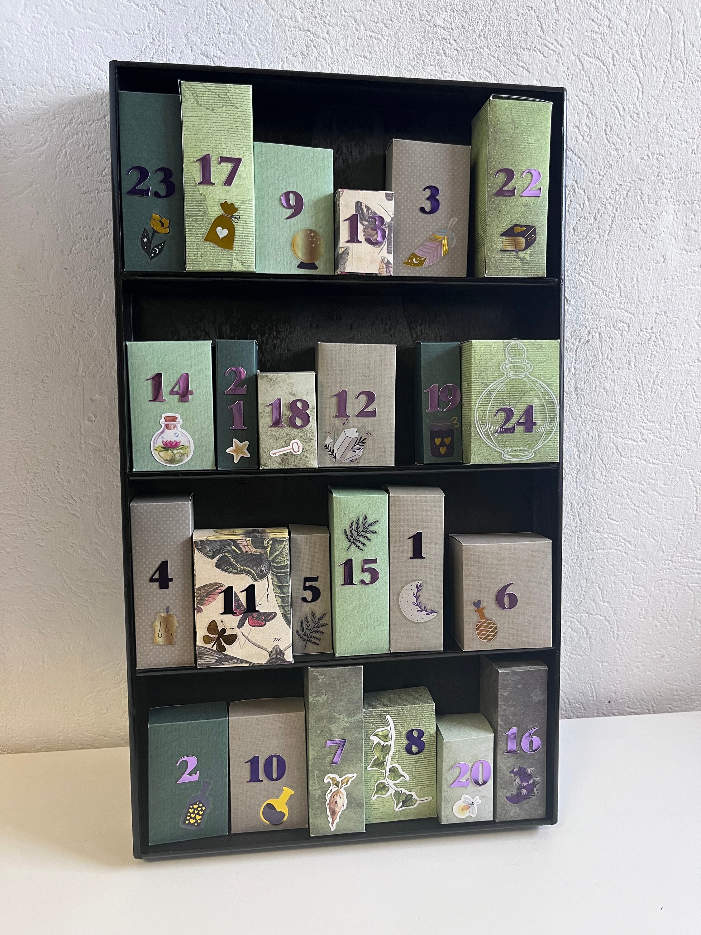Magic Potion Advent Calendar filled Glass Magic Potion Calendar Small  Storage Cabinet 24 Doors Magic Magic Magic Potion Set - Etsy
