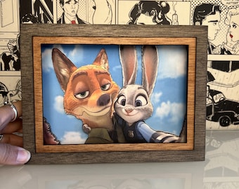 Nick and Judy: A light shining with unbreakable friendship at the zoo