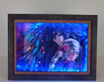 Color-Changing Howl's Moving Castle Lamp – Studio Inspired Night Light, Magical Anime Room Decor