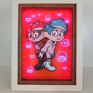 Eigener Splatoon Charakter Nachtlicht: Grizzco Industries Schattenbox