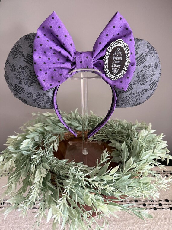 Haunted Mansion Mouse Ears, Disney Inspired Headband - Etsy display picture 1