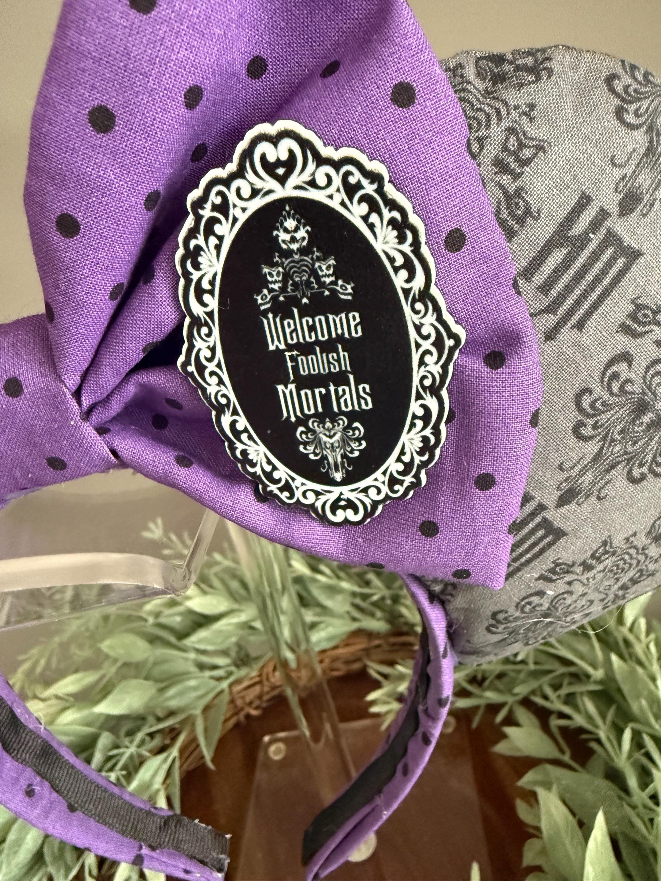 Haunted Mansion Mouse Ears, Disney Inspired Headband - Etsy