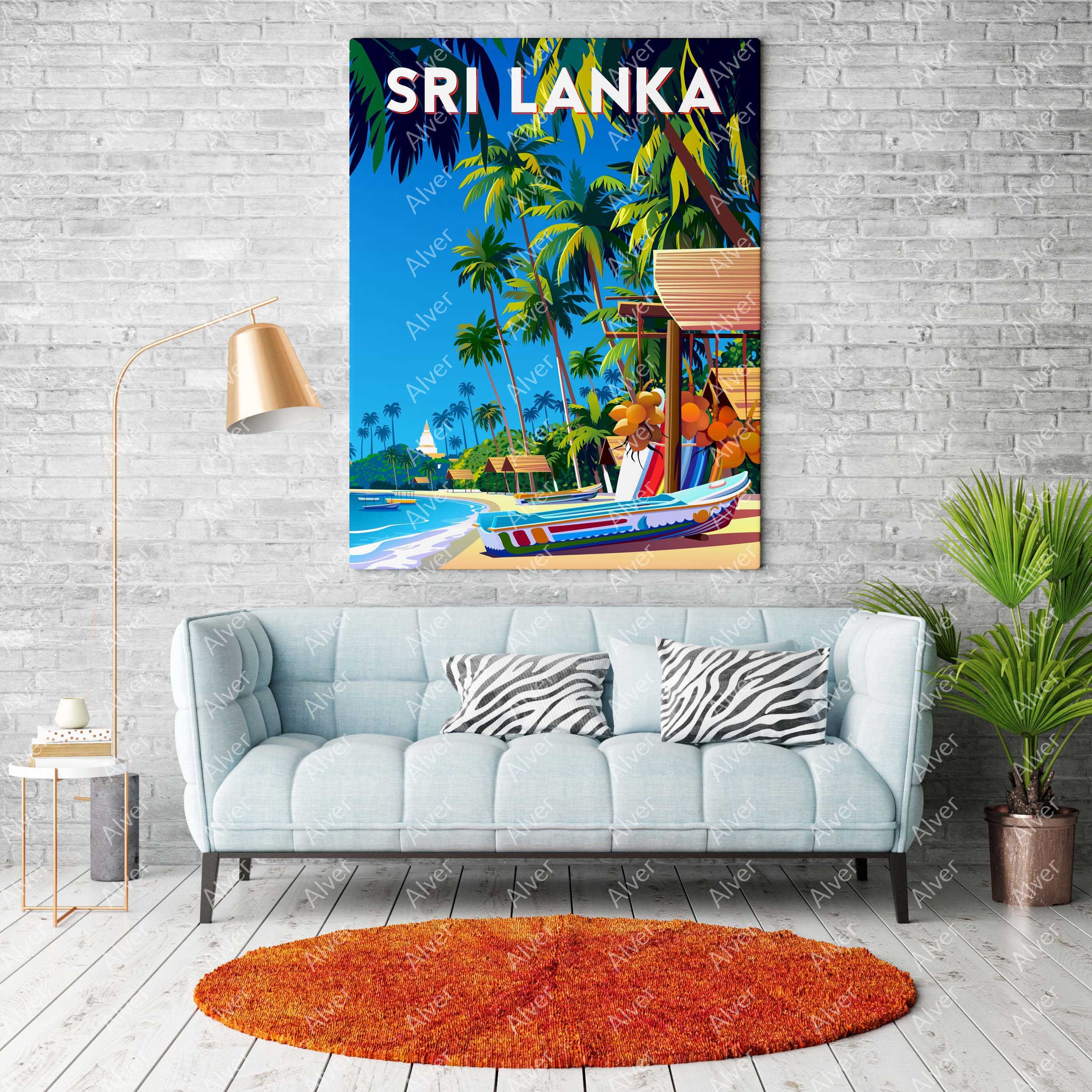 unübertroffen Sri Lanka Etsy Art, Digital Lanka Print, Poster, Wall Beach - Poster, Sri Print, Africa Ceylon Unframed Art