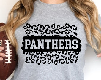 Panthers football SVG PNG, Panthers Team Mascot, School Spirit svg, School Mascot svg, Panthers Cheer svg, Panthers png, football shirt svg