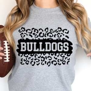Bulldogs football svg png, School mascot svg, Bulldogs Team svg, Game Day svg, Bulldogs Mascot Svg, Silhouette, Cricut Cut File