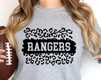 Rangers football SVG PNG, Rangers Team Mascot, School Spirit svg, School Mascot svg, Rangers Cheer svg, Rangers png, football shirt svg