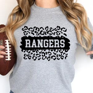 Rangers football SVG PNG, Rangers Team Mascot, School Spirit svg, School Mascot svg, Rangers Cheer svg, Rangers png, football shirt svg