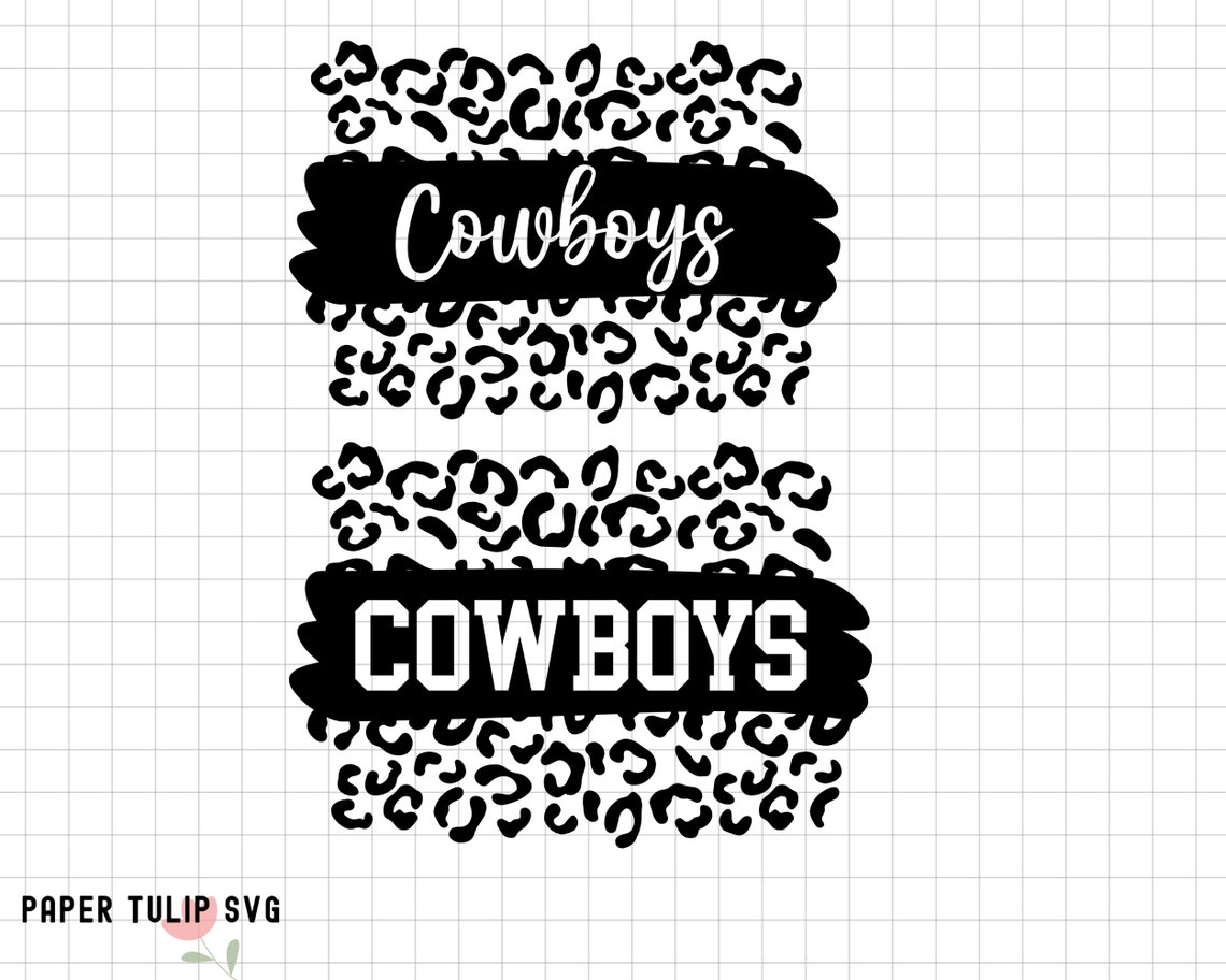 Cowboys Football SVG PNG Cowboys Svg Png School Mascot - Etsy