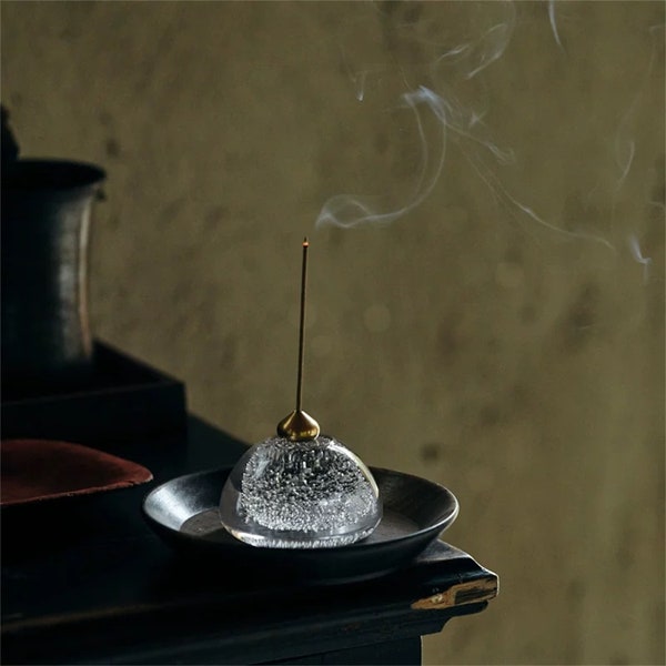 Glass Incense Holder Etsy