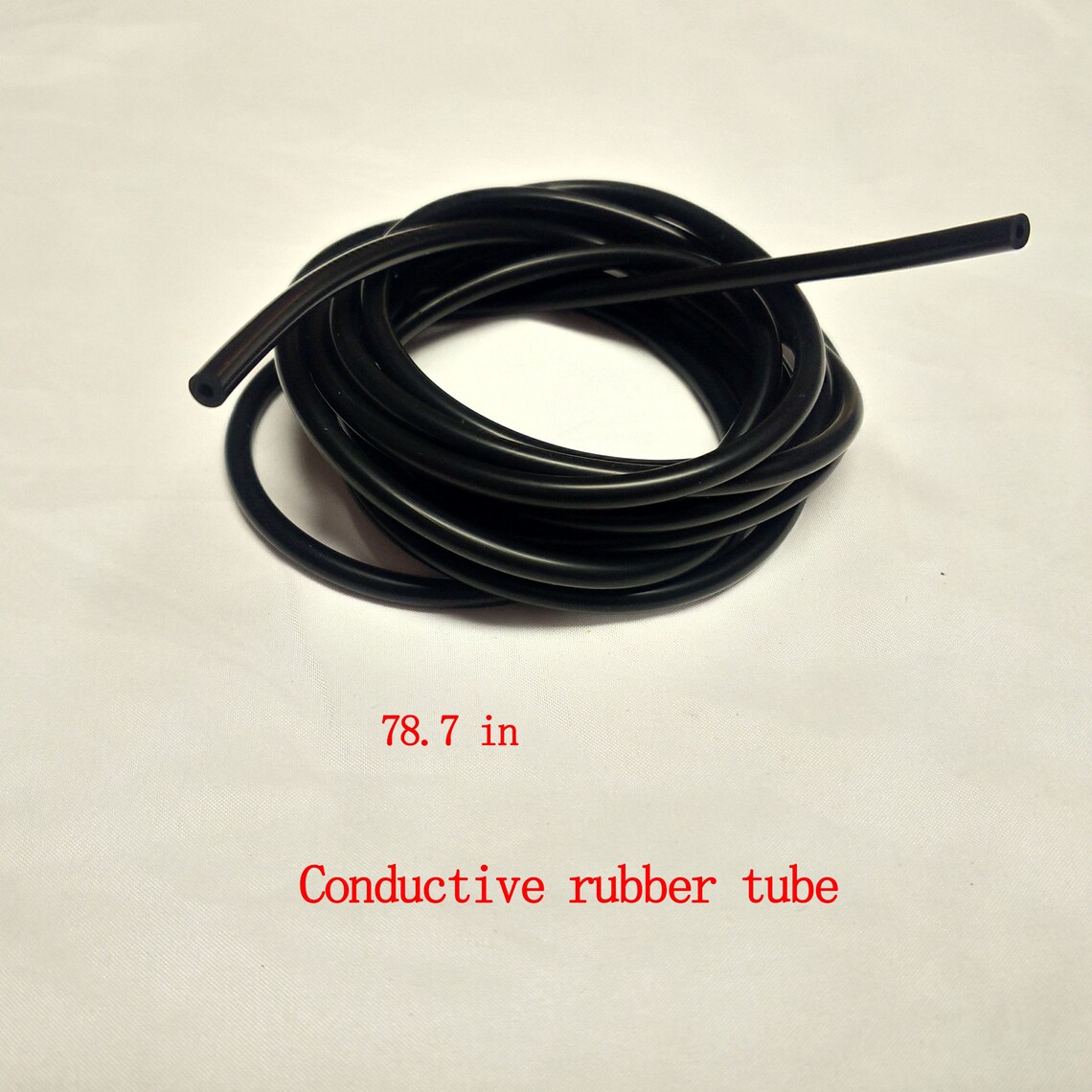 Homemade Estim DIY Electrodes Conductive Rubber Tubing Kit for