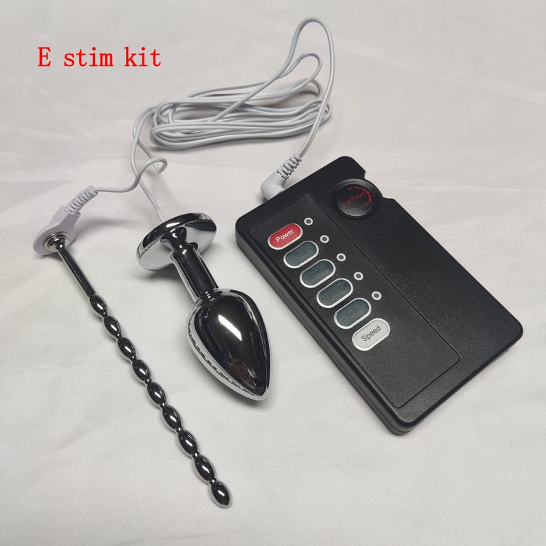 Electric Shock E Stim Kit Catheter Urethral and Butt Plug Etsy Australia