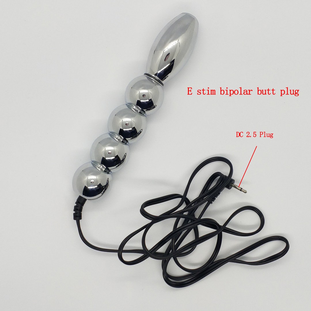Electric Shock E-stim Butt Plug Bipolar Plug Electrosex Toy Gear - How To Make A Butt Plug