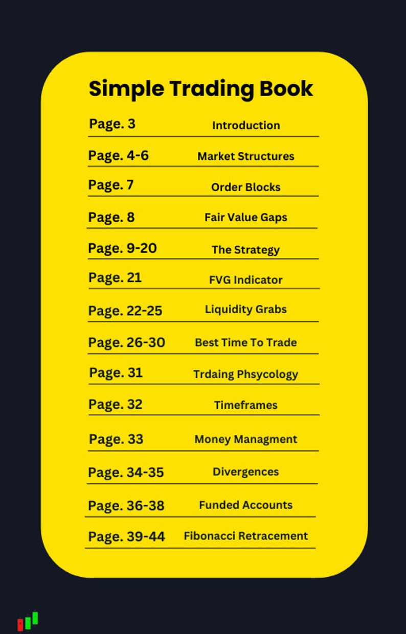 The Official Simple Trading book Strategies & Trends Made simple PART II Smart Money Concepts image 3