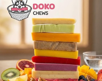 Flavored Yak Chews Variety Pack: Natural Himalayan Dog Treats