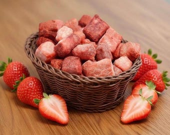 strawberry flavored cheese puffs for dogs