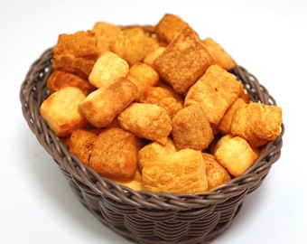 mango flavored cheese puffs for dogs