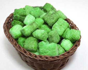 mint flavored cheese puffs for dogs