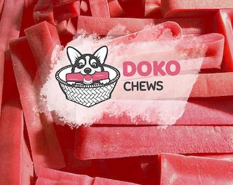 Bulk Strawberry Yak Chew 5 lbs : All-Natural Long-Lasting Dog Treat