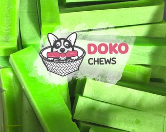 Bulk Mint Yak Chews 5lb: All-Natural Long-Lasting Dog Treat