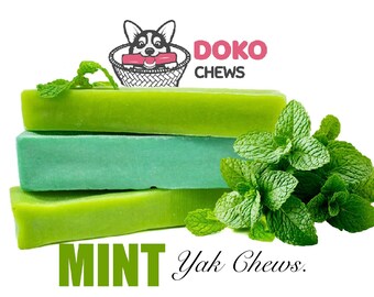 mint Yak Chew: All-Natural Long-Lasting Dog Treat