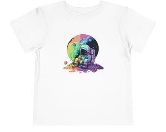 T-shirt à manches courtes astronaute pour tout-petit