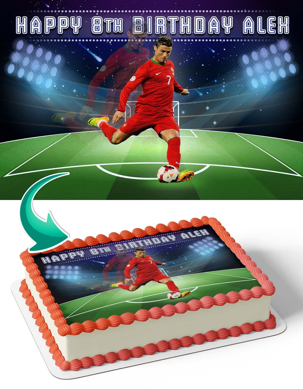 La'Braco Bandra - CR7 Cake Cristiano Ronaldo Photo Cake... | Facebook