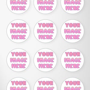 Custom Cupcakes Edible Image Cake Topper Sheet Custom Icing